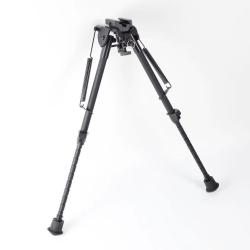 Bipied M&eacute;tal Haut de 9 &agrave; 13" pour rail picatinny et grenadi&egrave;re avec adaptateur pour rail picatinny