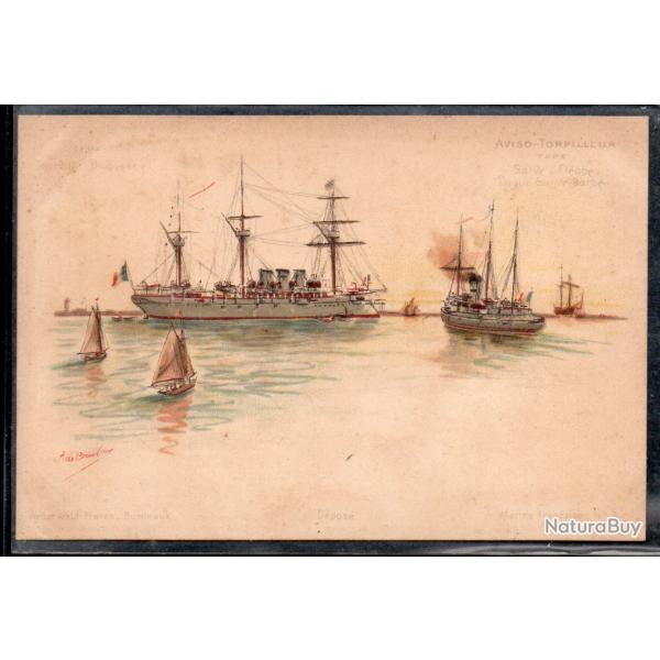 CPA - Marine Militaire - AVISO - TORPILLEUR N�3761