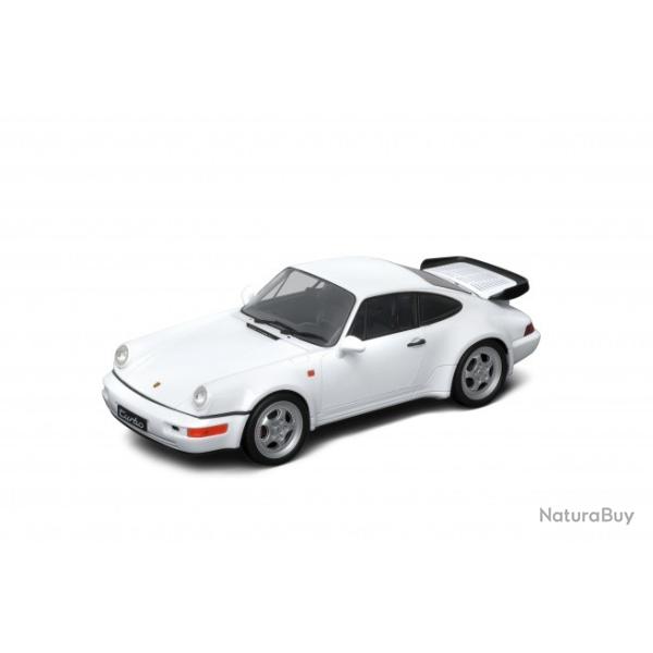 Porsche 911 turbo (964) blanche 1/18 | Welly (0000 2564) - Miniature