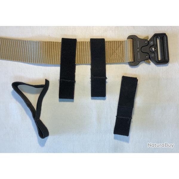 VENDS ATTACHES VELCRO POUR CEINTURE