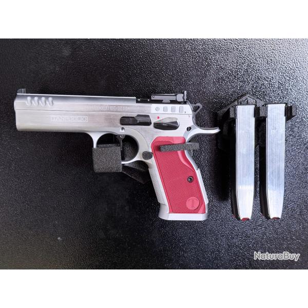 Support magntique latral pour pistolets et chargeurs