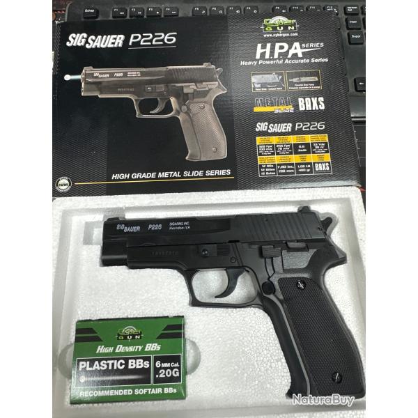 Sig sauer P226 airsoft spring culasse m�tal