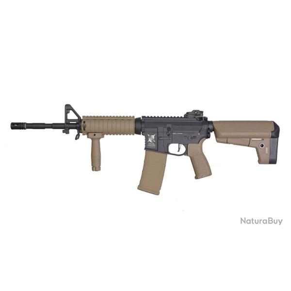 DELTA ARMORY M4 RIS NOIR / TAN AEG 1J PACK COMPLET