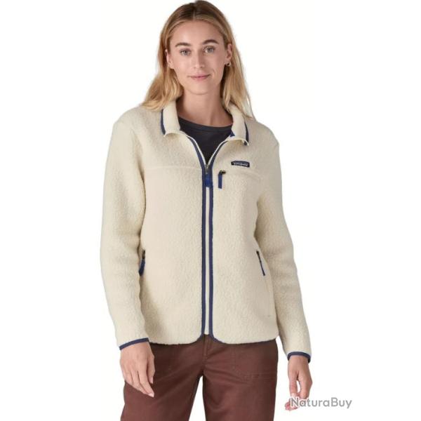 Veste Polaire Femme Patagonia Womens Retro Pile Jkt Beige