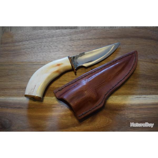 Couteau Chasse Forg� Artisan Phacoch�re