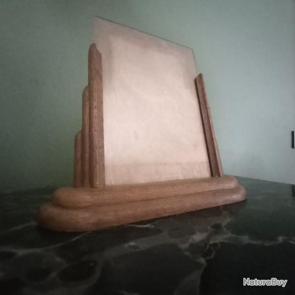 cadre photo en bois  �poque ART DECO 1930