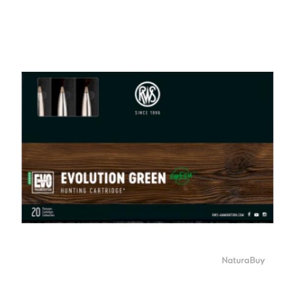 Munitions RWS cal.7x57R evo green 127gr 8,2g par 20