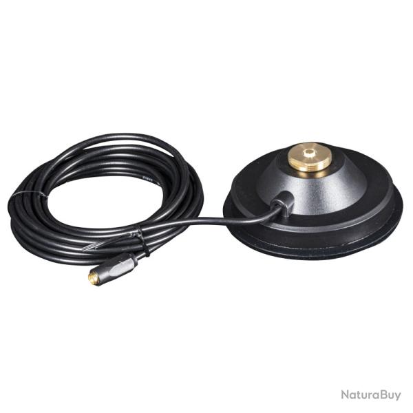 socle aimante 120mm cable 4.5m pour antennes rtd06 et rtd07