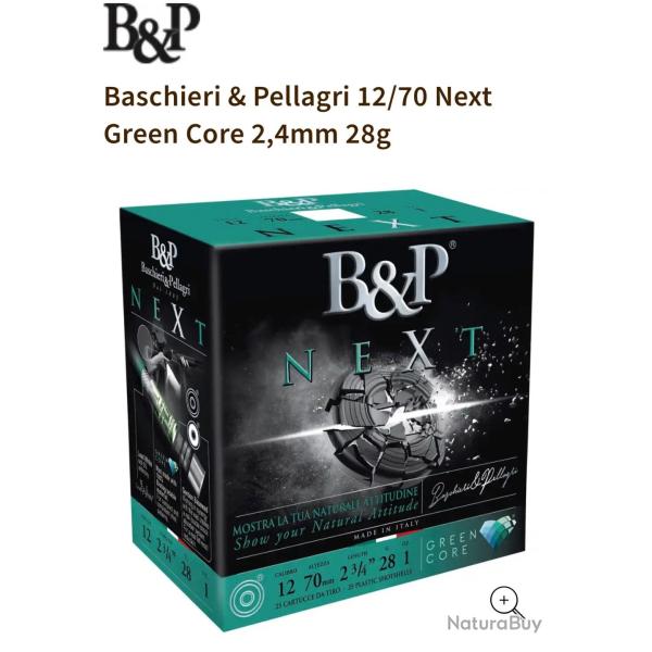B&P Next Bourre �cologique Green core 7,5 28grammes