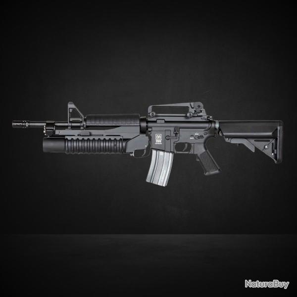 M4A1 SPECNA ARMS AVEC M203 SA-G01 ETU NOIRE