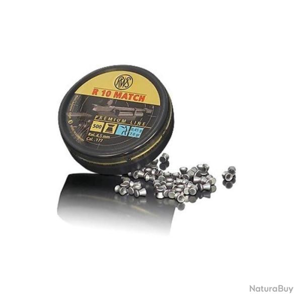 Plombs RWS R10 match - 4.51 mm / 0.45 g / Par 1