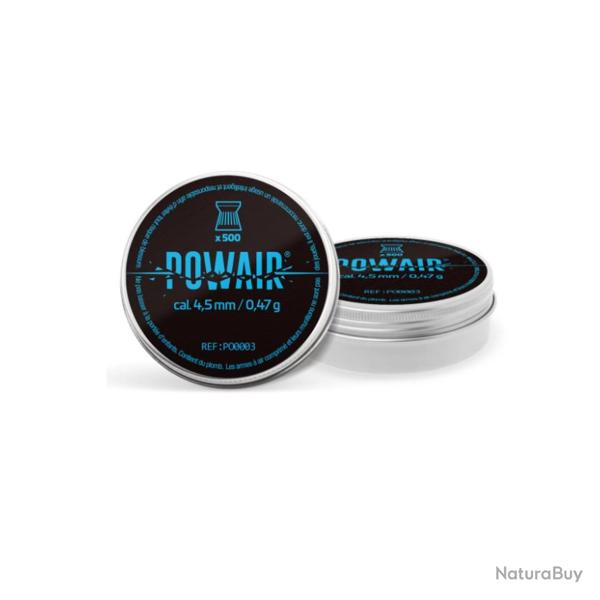 Bote de 500 Plombs 4.5 Powair