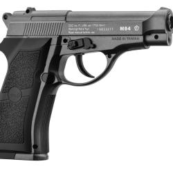 Pistolet CO2 culasse fixe BORNER M84 cal. 4.5mm BB's