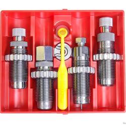 jeux de 4 outils carbure Deluxe armes de poing - Lee Precision 9 x 19