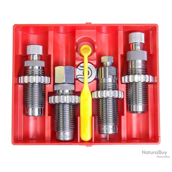 jeux de 4 outils carbure Deluxe armes de poing - Lee Precision 9 x 19