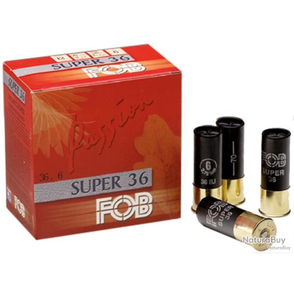 Cartouches Fob Passion Super 36 - Cal. 12/70 N�9 bte de 25