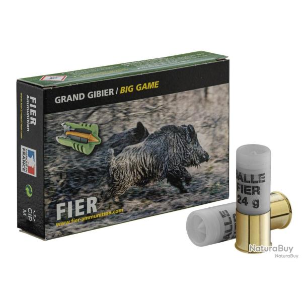 Cartouches Fier � balle Classic light 24 g - Cal.12/70 bte de 5