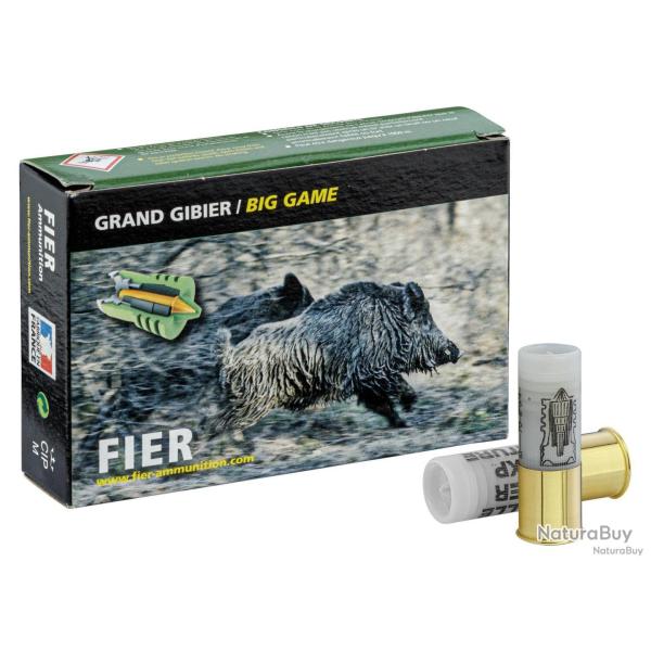 Cartouche Fier � balle Expansive 27,5 g - Cal.12/70 bte de 5