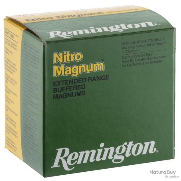 Cartouches Remington Nitro Magnum longue distance - Cal. 20/76 N�4 bte de 25
