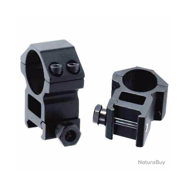 Collier Haut rail picatinny weaver � 25,4 - Rail 21 mm - UTG