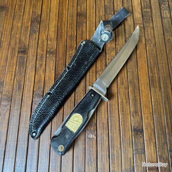 RARE COUTEAU MULTI-LAMES ALLEMAND VINTAGE DECORA-SOLINGEN ANN�E 50