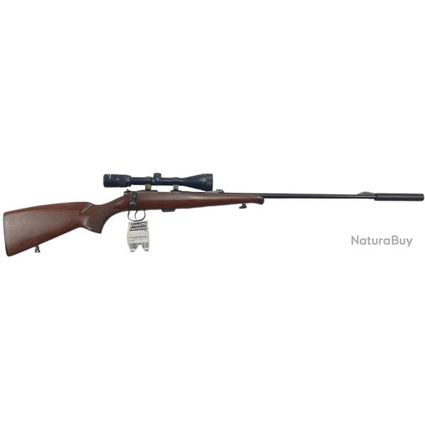 OCCASION - CARABINE CZ 452-2E ZKM CAL.22LR + LUNETTE 3-9X40 + MODERATEUR