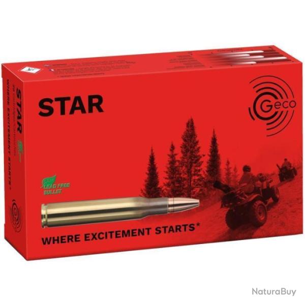 LOT DE 40 BALLES GECO STAR  CAL 7X64  9.4 gr   145 GR OGIVE SANS PLOMB