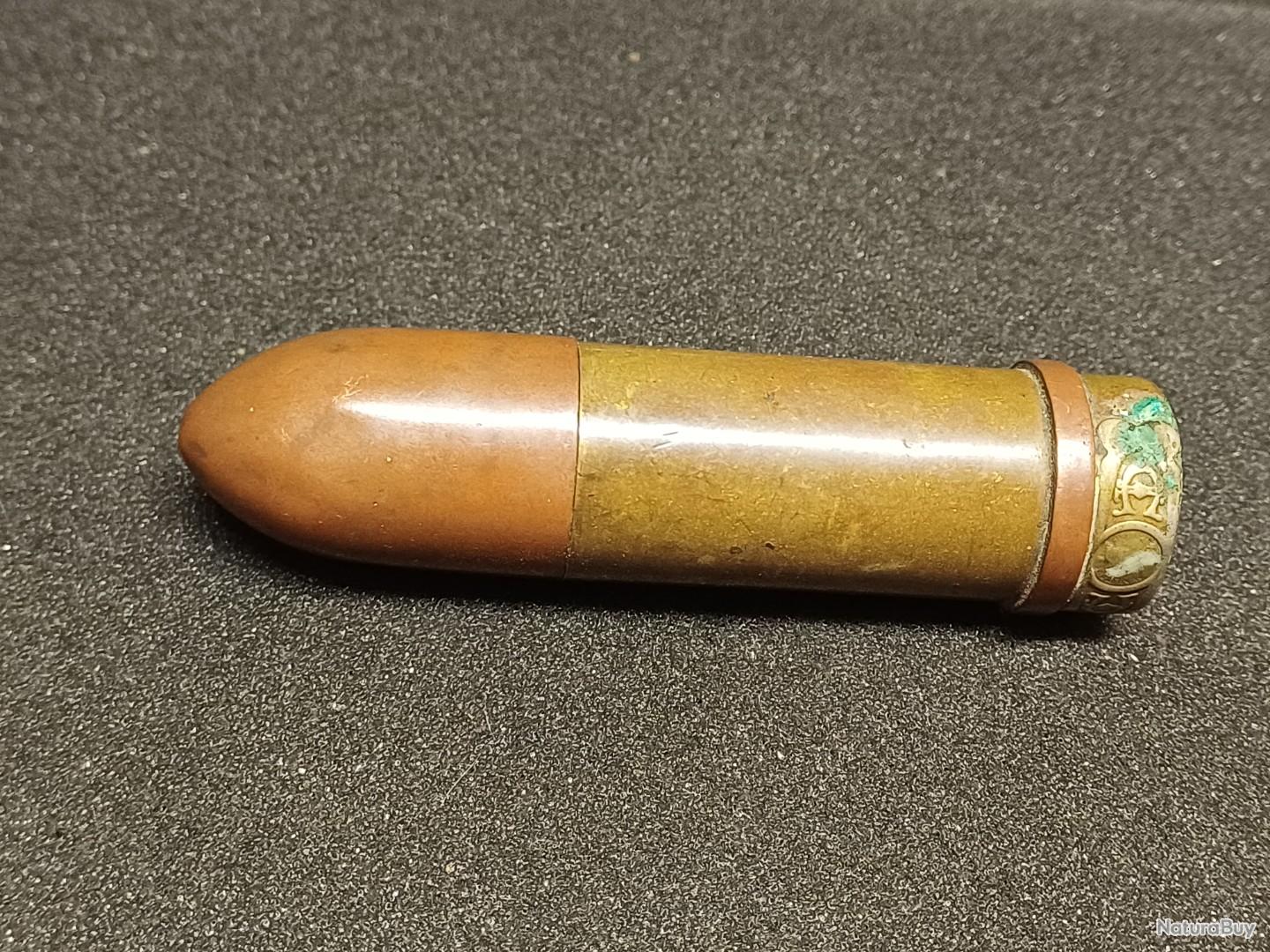 Briquet Burette de poilu 1ere Guerre. French Trench Burette Lighter