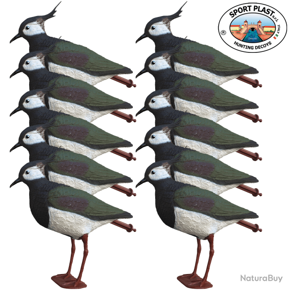 Pack 10 appelants vanneaux hupp�s � pattes SPORTPLAST