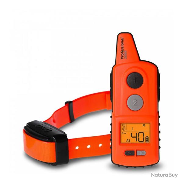 Collier de Dressage Professionnel Dog Trace - Port�e 1000 m - T�l�commande Ergonomique - Contr�le Pr