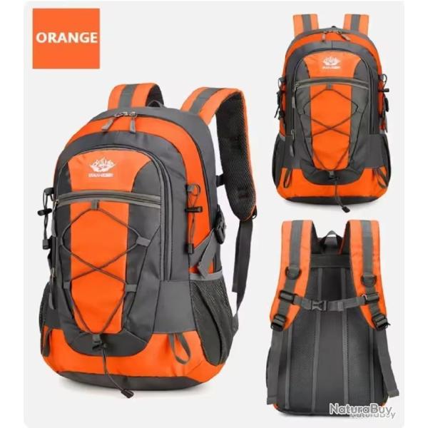SAC � DOS 35L - ORANGE - LIVRAISON GRATUITE