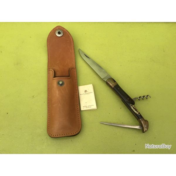 VENDU PAR LE-CUIRASSIER  COUTEAU LAGUIOLE MAX CAPDEBARTHES ARTISAN FRAN�AIS
