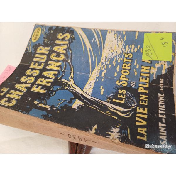 Chasseur franais 1930 anne complte relie