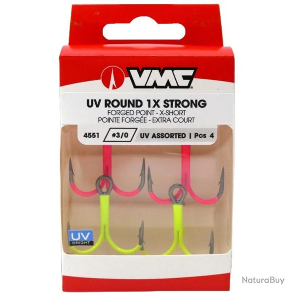 Hame�on Triple VMC 4551 UV Assorted X Strong n�2 Par 4