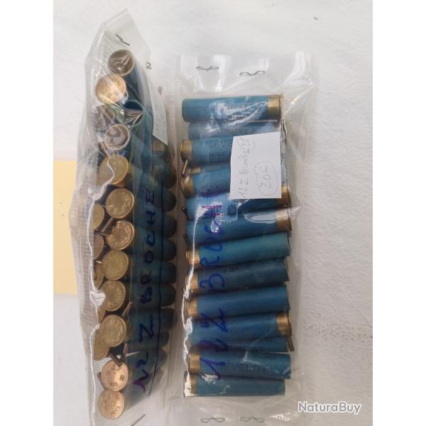 1 lot de 20 douilles  broche 12 mm