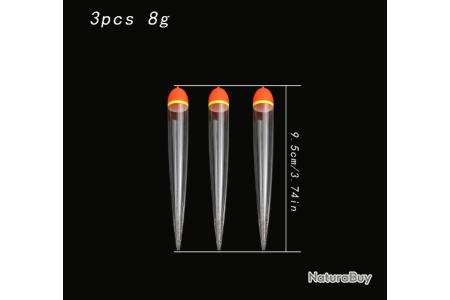 Bouchon Peche Materiel De Peche A La Carpe 60 Adaptateurs De Flotteurs En Silicone Transparent - OTOTEC - Pour Pêche à La Carpe - Changement Rapide Peche Carpe Materiel Flotteur Peche Anglaise
