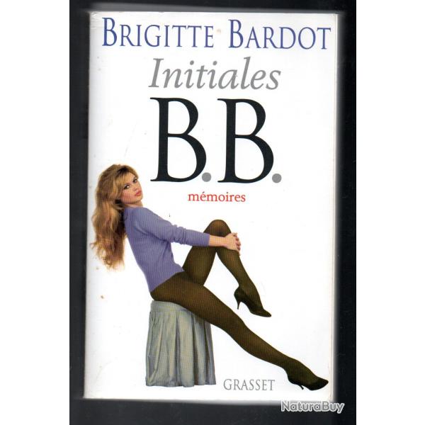 initiales B.B.m�moires de brigitte bardot grand format