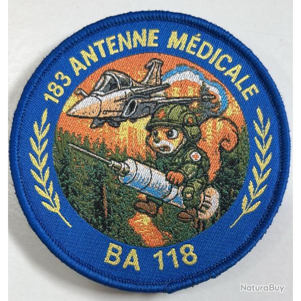 PATCH 183 �me ANTENNE MEDICALE DE LA BA 118
