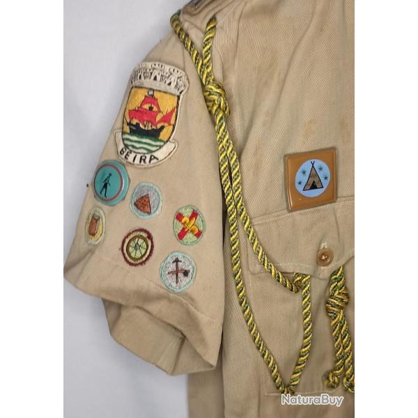 Chemisette SCOUT Espagnol vintage 70/80