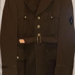 Vareuse Adjudant chef GENDARMERIE Lib&eacute;ration 44/45 Indo