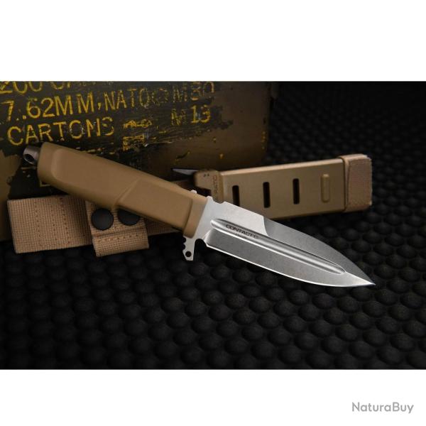 Couteau  lame fixe Extrema Ratio Contact C - Coyote