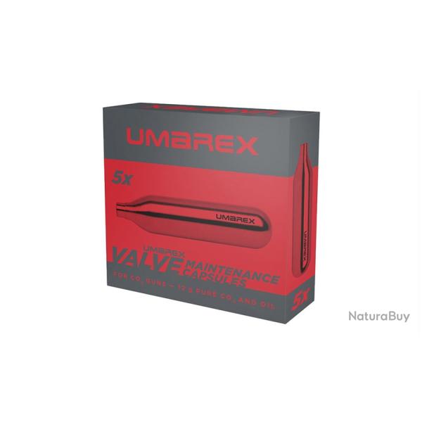 Capsules entretien maintenance Umarex CO2 12g x5