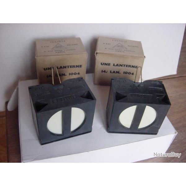 lot Balise Parachutiste Luciole Lampe AXO PICARD mod�le 1953 Arm�e Fran�aise TAP -Parachutistes