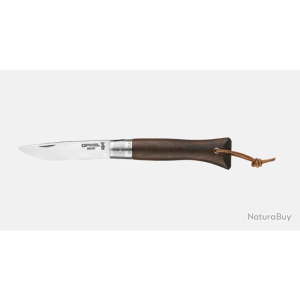 Couteau Opinel no6 Opiflex Noyer Noir