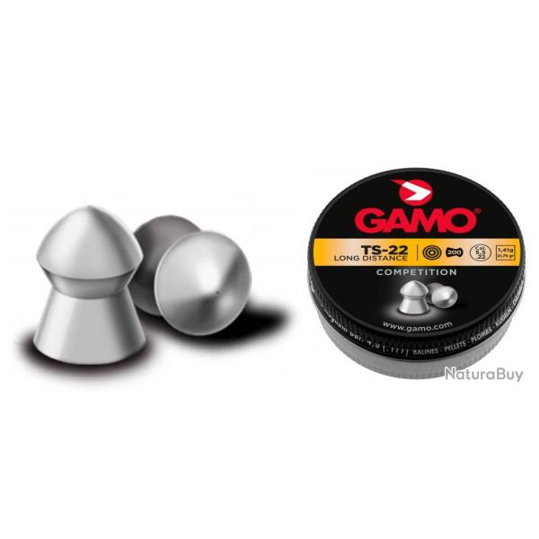 Plombs cal.5,5mm Gamo TS22 "Competition" (1.4gr) x200