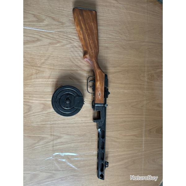Rplique arme PPSH-41 Russe Denix retravailler