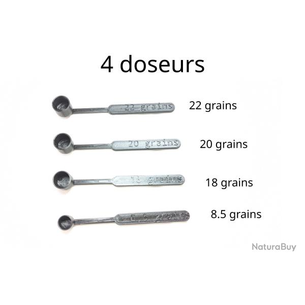 Doseurs pour poudre noire