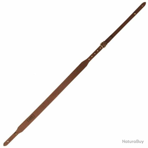 Bretelle fusil cuir gras Country sellerie