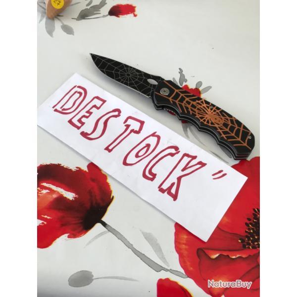 Couteau ��araign�e �� lame d�cor�e