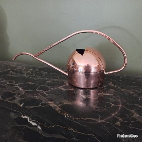 RARE ancien arrosoir d'intrieur en cuivre